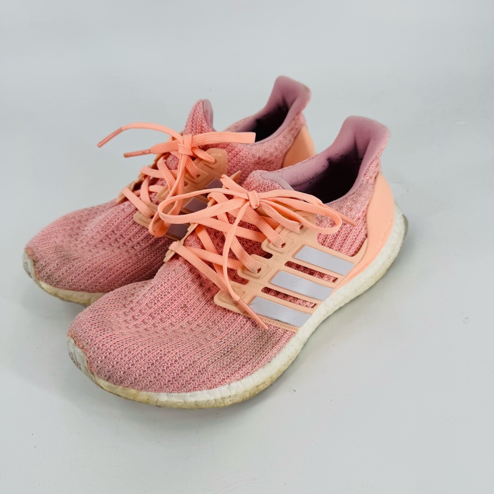 CLEARANCE Adidas Ultraboost Running Shoes‎ Pink Coral Size 7.5 Sneakers Comfort